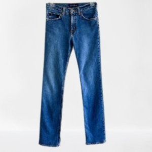 Earl Jeans Mid-Rise Blue Denim Straight Leg Women's Jeans Size 26